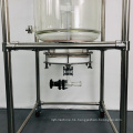 High Efficiency 80L Filter Chemical Equipment Lab Crystallization Glass Reactor